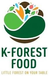 K-FOREST FOOD LITTLE FOREST ON YOUR TABLE logo