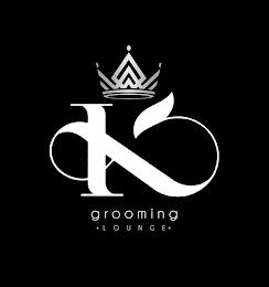 K GROOMING · LOUNGE · logo