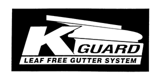 K GUARD LEAF FREE GUTTER SYSTEM logo