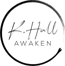 K. HALL AWAKEN logo