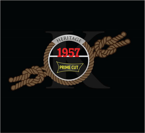 K HERITAGE 1957 PRIME CUT logo