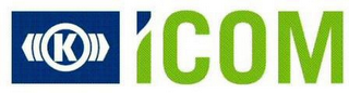 K ICOM logo