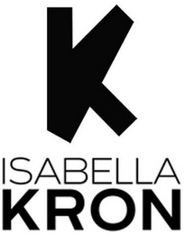 K ISABELLA KRON logo