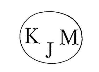 K J M logo