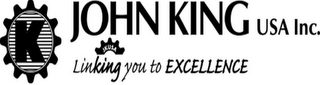 K JOHN KING USA INC. JKUSA LINKING YOU TO EXCELLENCE logo