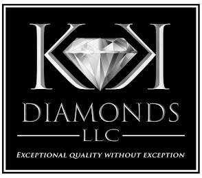 K K DIAMONDS LLC EXCEPTIONAL QUALITY WITHOUT EXCEPTION logo