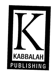 K KABBALAH PUBLISHING logo