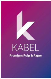 K KABEL PREMIUM PULP & PAPER logo