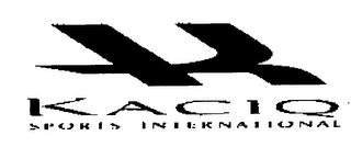K KACIQ SPORTS INTERNATIONAL logo