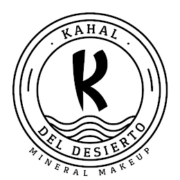 K KAHAL DEL DESIERTO MINERAL MAKEUP logo