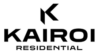 K KAIROI RESIDENTIAL logo