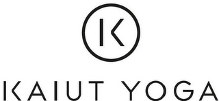 K KAIUT YOGA logo