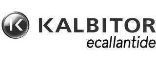 K KALBITOR ECALLANTIDE logo