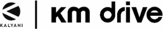 K KALYANI KM DRIVE logo