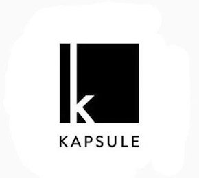 K KAPSULE logo