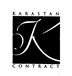 K KARASTAN CONTRACT logo