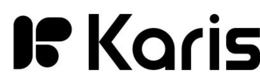 K KARIS logo