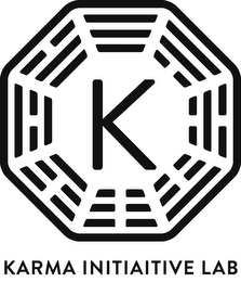 K KARMA INITIAITIVE LAB logo