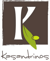 K. KASANDRINOS logo