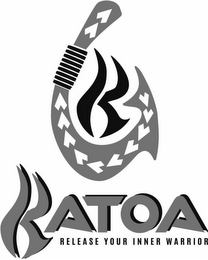 K KATOA RELEASE YOUR INNER WARRIOR logo