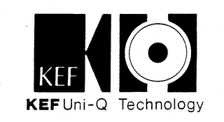 K KEF UNI-Q TECHNOLOGY logo