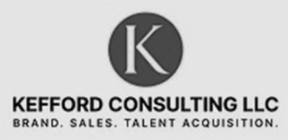 K KEFFORD CONSULTING LLC BRAND. SALES. TALENT ACQUISITION. logo
