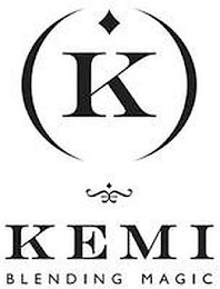 K KEMI BLENDING MAGIC logo