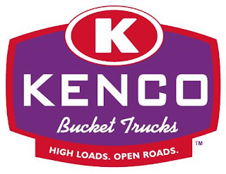 K KENCO BUCKET TRUCKS - HIGH LOADS. OPEN ROADS. logo