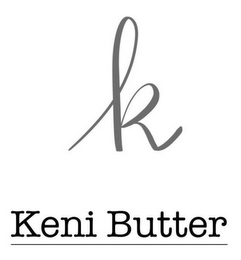 K KENI BUTTER logo