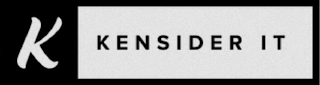 K KENSIDER IT logo
