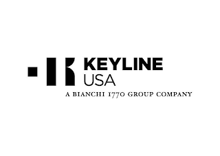 K KEYLINE USA A BIANCHI 1770 GROUP COMPANY logo
