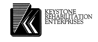 K KEYSTONE REHABILITATION ENTERPRISES logo