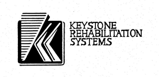 K KEYSTONE REHABILITATION SYSTEMS logo