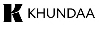 K KHUNDAA logo