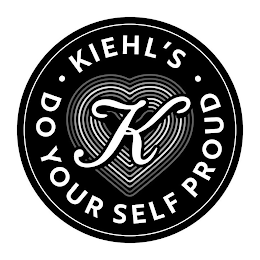 K KIEHL'S DO YOURSELF PROUD logo