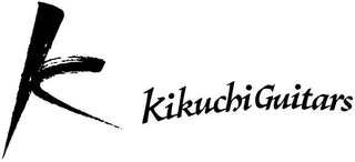 K KIKUCHI GUITARS logo