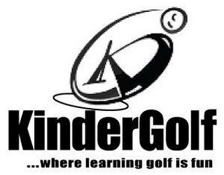 K KINDERGOLF ...WHERE LEARNING GOLF IS FUN logo