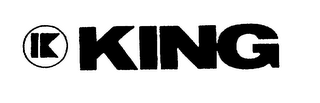 K KING logo