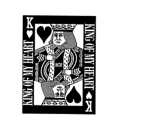 K KING OF MY HEART logo