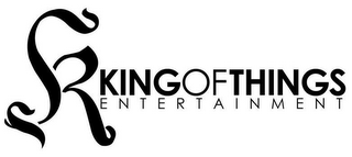 K KING OF THINGS ENTERTAINMENT logo