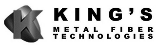 K KING'S METAL FIBER TECHNOLOGIES logo