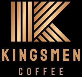 K KINGSMEN COFFEE logo