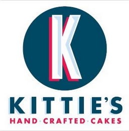 K KITTIE'S HAND CRAFTED CAKES logo
