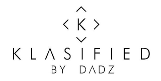 K KLASIFIED BY DADZ logo