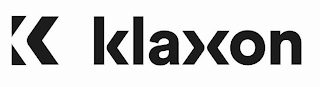 K KLAXON logo
