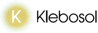 K KLEBOSOL logo