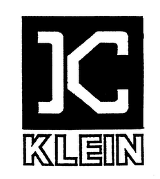 K KLEIN logo