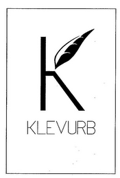 K KLEVURB logo