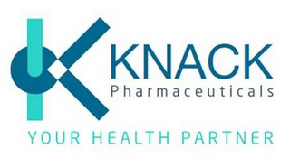 K KNACK PHARMACEUTICALS YOUR HEALTH PARTNER logo