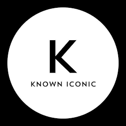 K KNOWN ICONIC logo